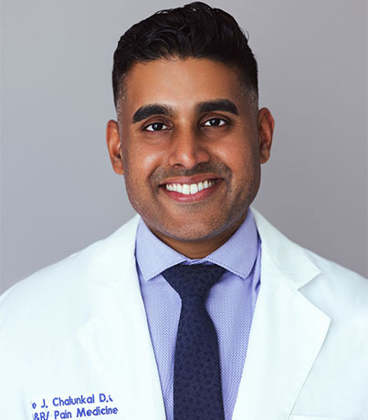 Brite John Chalunkal, DO Pain Management Physician
Physical Medicine and Rehabilitation